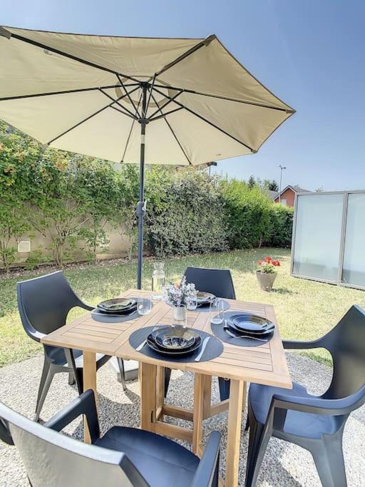 Grand Appart Terrasse Parking Design Amiens Exterior foto